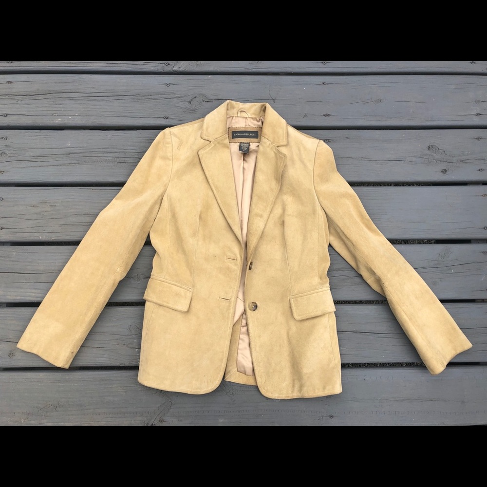 Vintage Banana Republic Genuine Leather Jacket